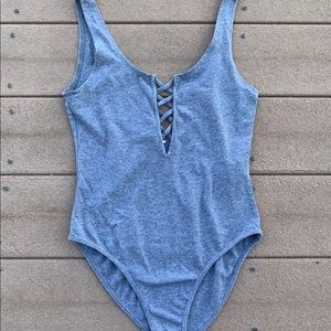 Grey Bodysuit
